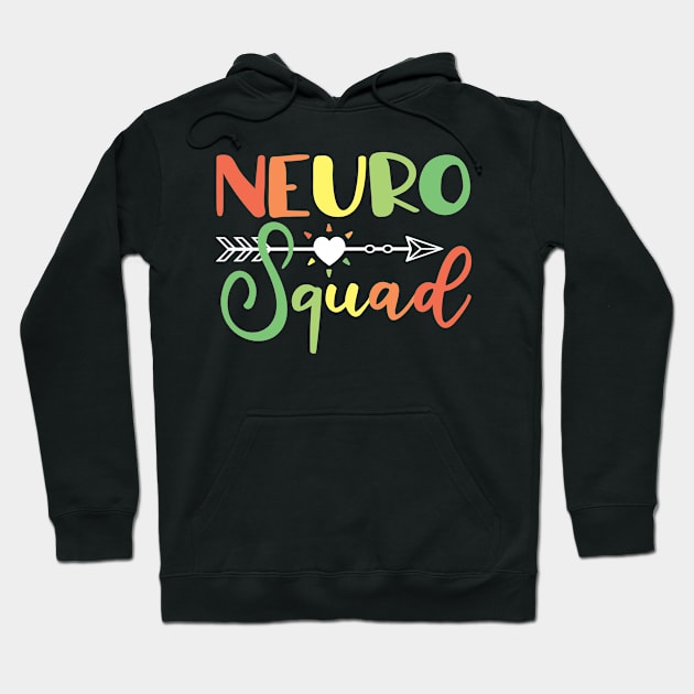 Neuro Squad Neuologist Neurology Student Hoodie by TheBestHumorApparel